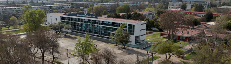 Frontis Rectoría Universidad de Santiago de Chile